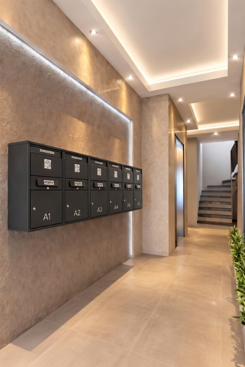 Apartman posta kutusu