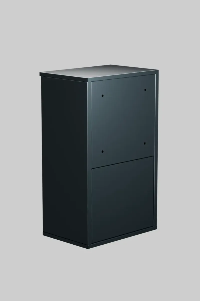 large kargo teslim kutusu (Çift taraflı kapak)– ral7016 antrasİt grİ