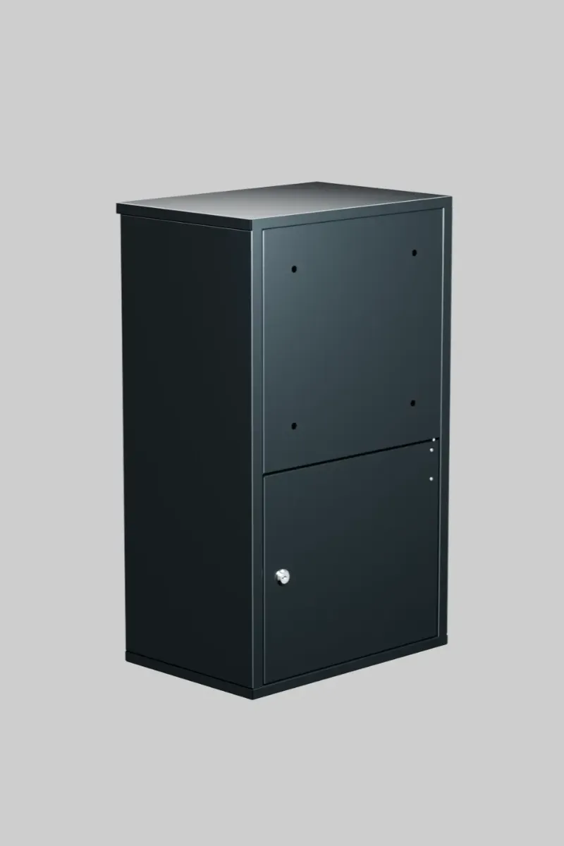 large kargo teslim kutusu (Çift taraflı kapak)– ral7016 antrasİt grİ