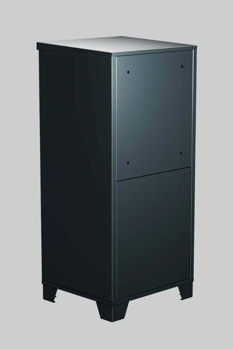 xl kargo ve posta teslim kutusu (Çift taraflı kapak) anthracite grey ral 7016